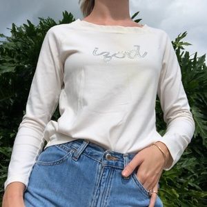 5/$25 Y2K Izod Rhinestone Top